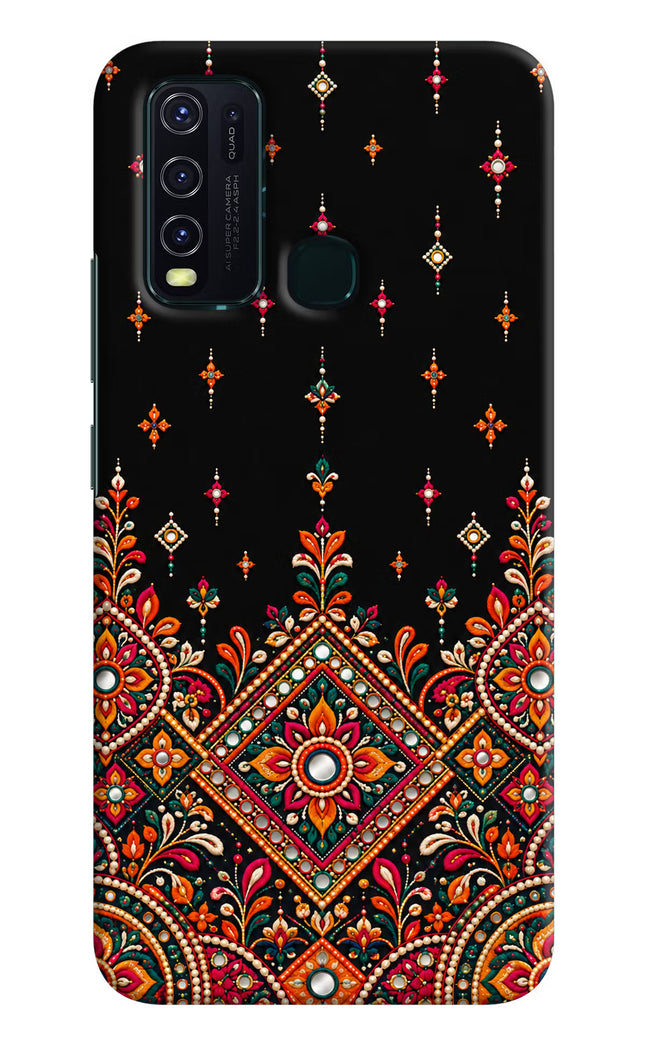 Noir Mehfil Vivo Y30/Y50 Hard Case Back Cover by Casekaro