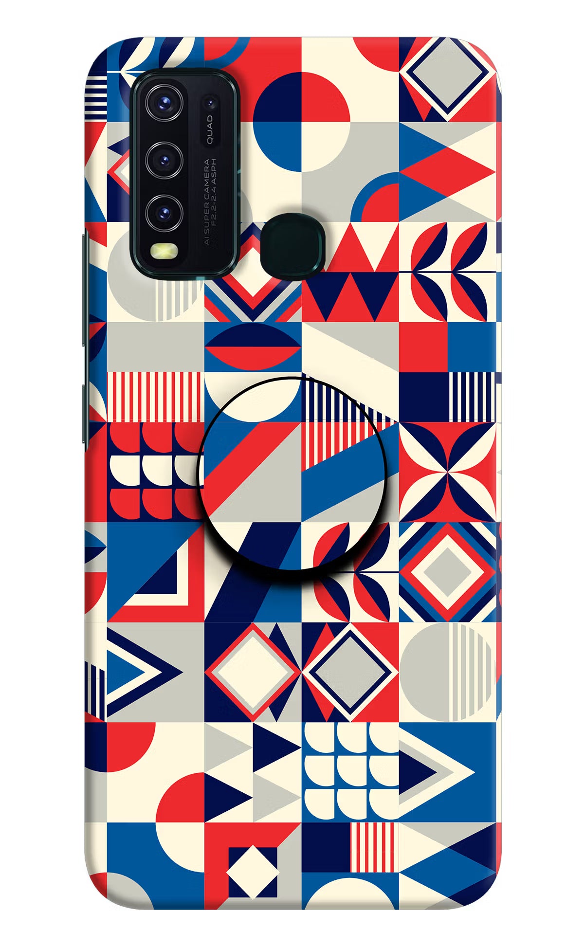 Colorful Pattern Vivo Y30/Y50 Pop Case by Casekaro