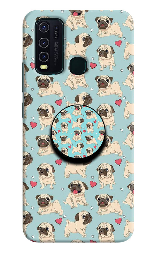 Pug Dog Vivo Y30/Y50 Pop Case by Casekaro