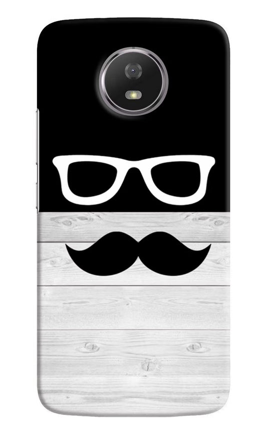 Mustache Moto G5S Hard Case Back Cover by Casekaro