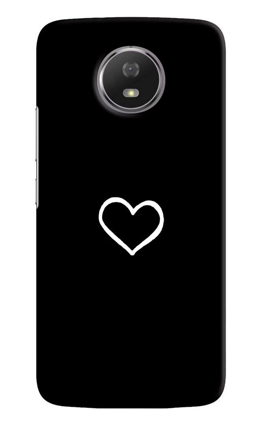 Heart Moto G5S Hard Case Back Cover by Casekaro