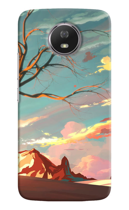 Scenery Moto G5S Hard Case Back Cover by Casekaro