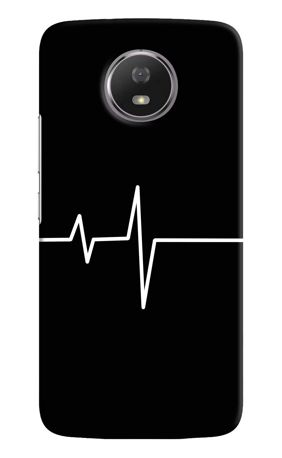 Heart Beats Moto G5S Hard Case Back Cover by Casekaro