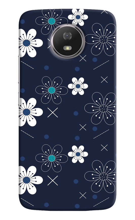 Flowers Moto G5S Hard Case Back Cover by Casekaro