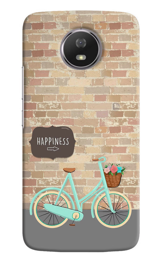 Happiness Artwork Moto G5S Hard Case Back Cover by Casekaro
