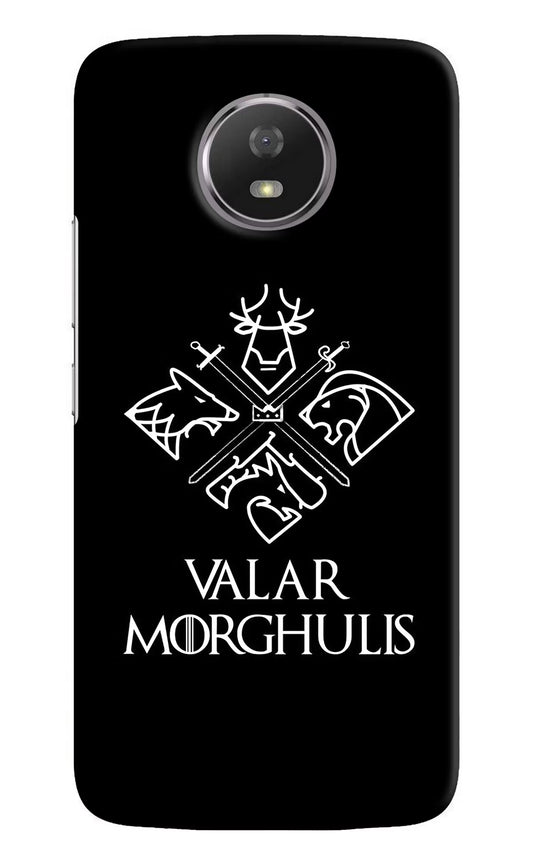 Valar Morghulis | Game Of Thrones Moto G5S Hard Case Back Cover by Casekaro