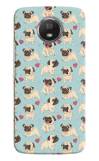 Pug Dog Moto G5S Hard Case Back Cover by Casekaro