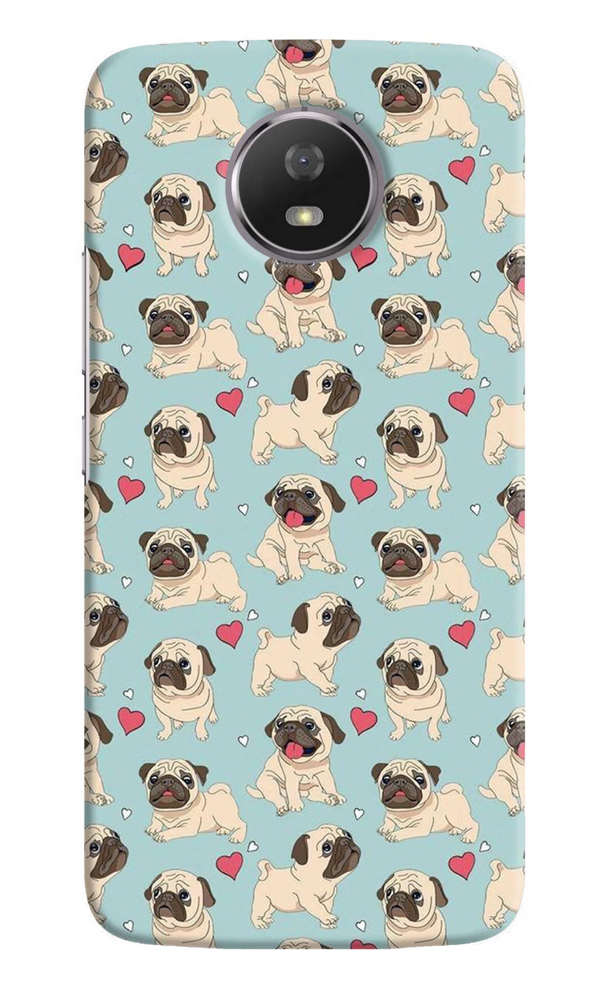 Pug Dog Moto G5S Hard Case Back Cover by Casekaro