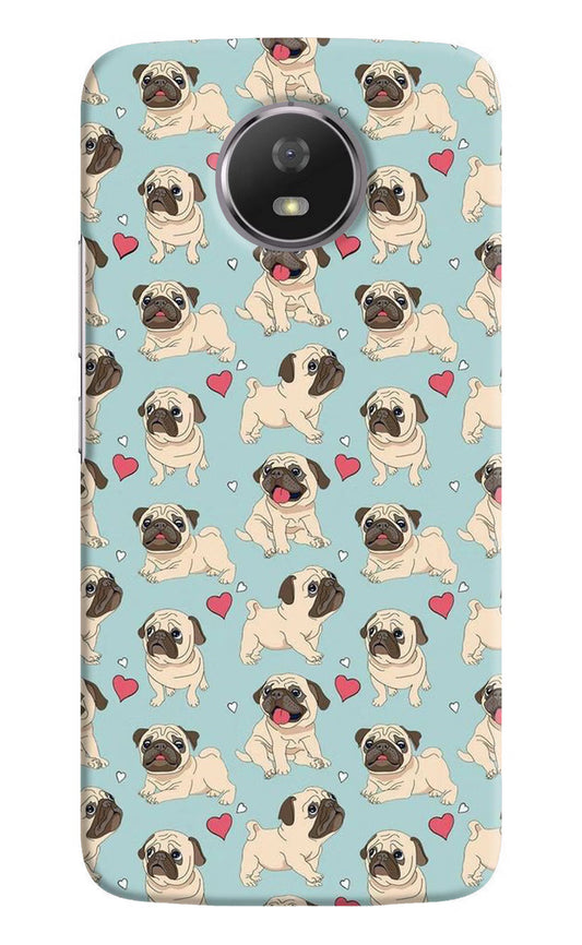 Pug Dog Moto G5S Hard Case Back Cover by Casekaro