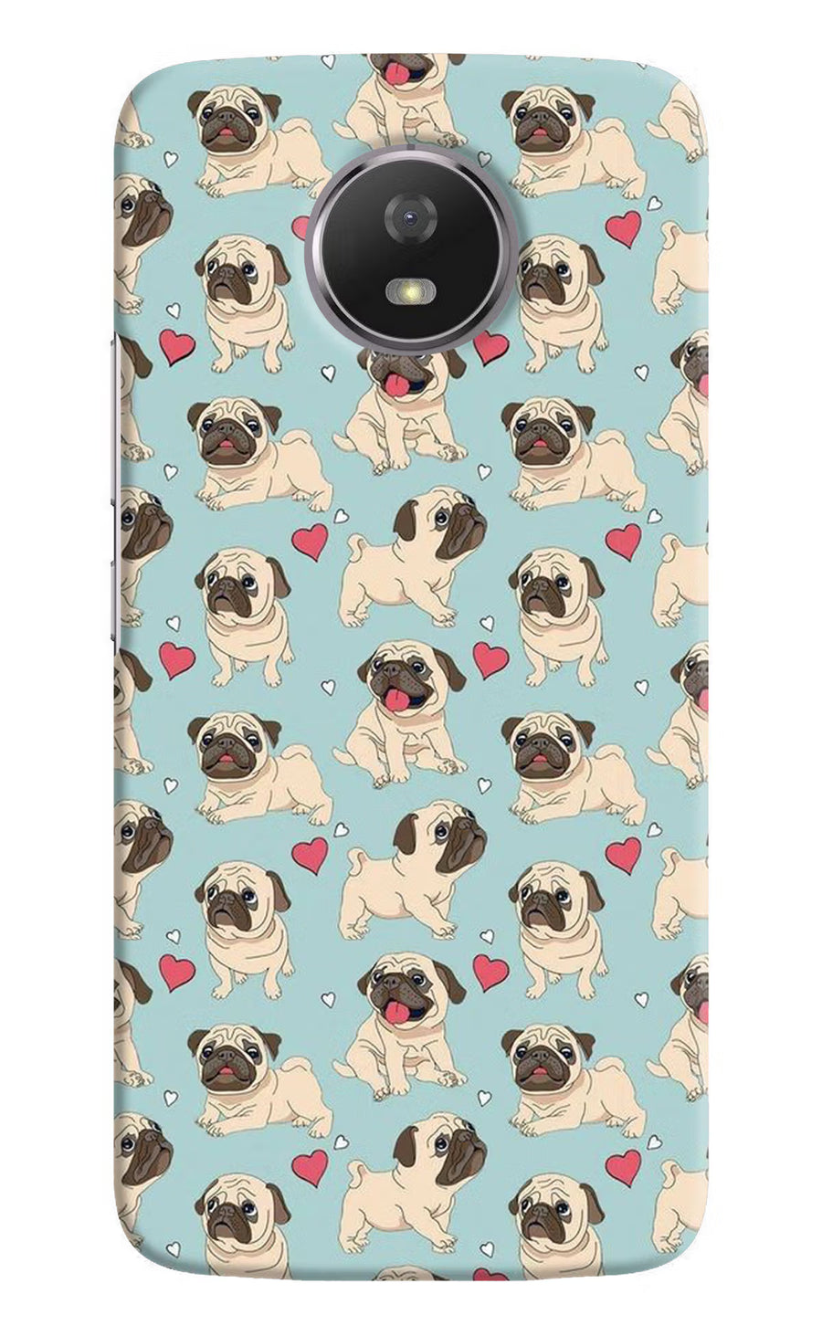 Pug Dog Moto G5S Back Cover, Hard case