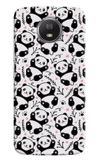 Cute Panda Moto G5S Hard Case Back Cover by Casekaro