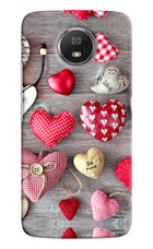 Love Wallpaper Moto G5S Hard Case Back Cover by Casekaro