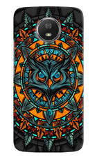 Angry Owl Art Moto G5S Hard Case Back Cover by Casekaro
