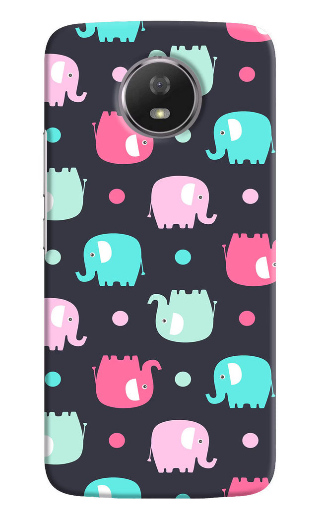 Elephants Moto G5S Hard Case Back Cover by Casekaro