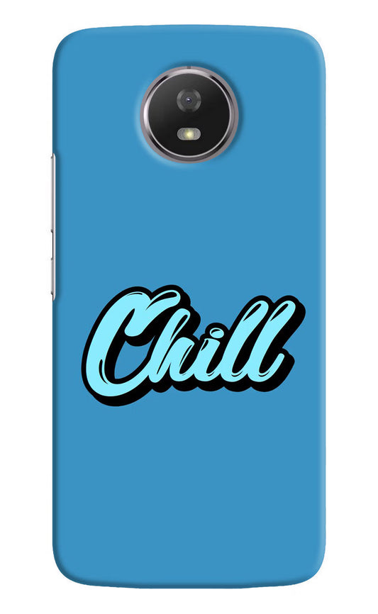 Chill Moto G5S Hard Case Back Cover by Casekaro