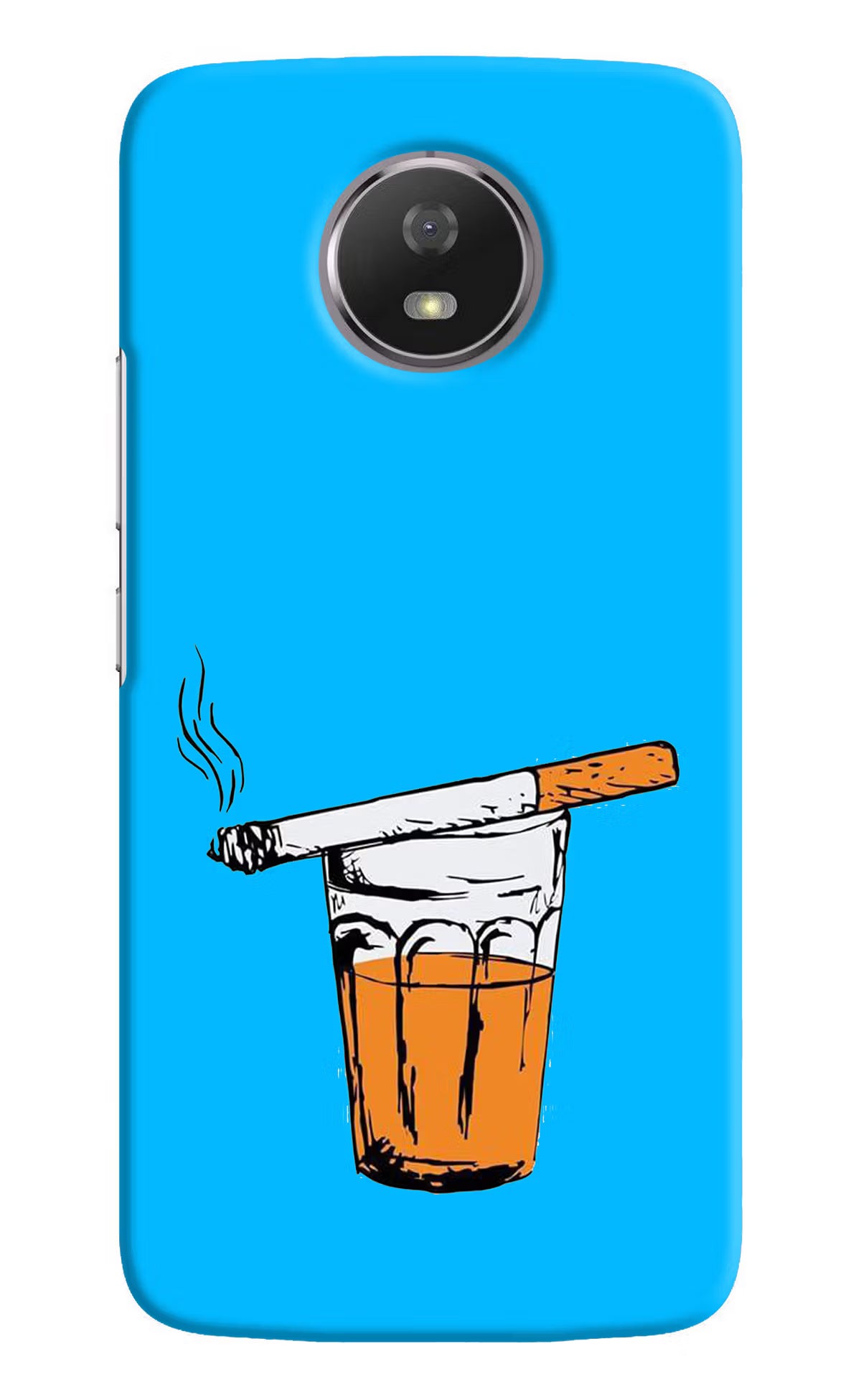 Chai Sutta Moto G5S Hard Case Back Cover by Casekaro