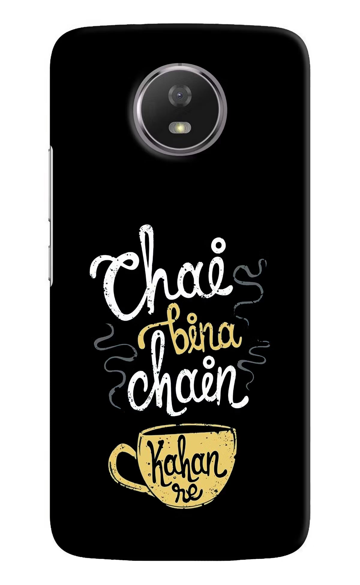 Chai Bina Chain Kaha Re Moto G5S Hard Case Back Cover by Casekaro