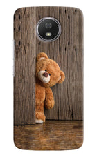 Teddy Wooden Moto G5S Hard Case Back Cover by Casekaro