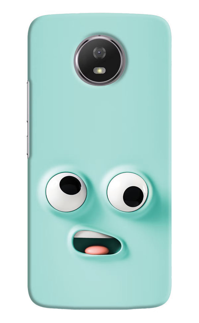 Funny Cartoon Moto G5S Hard Case Back Cover by Casekaro
