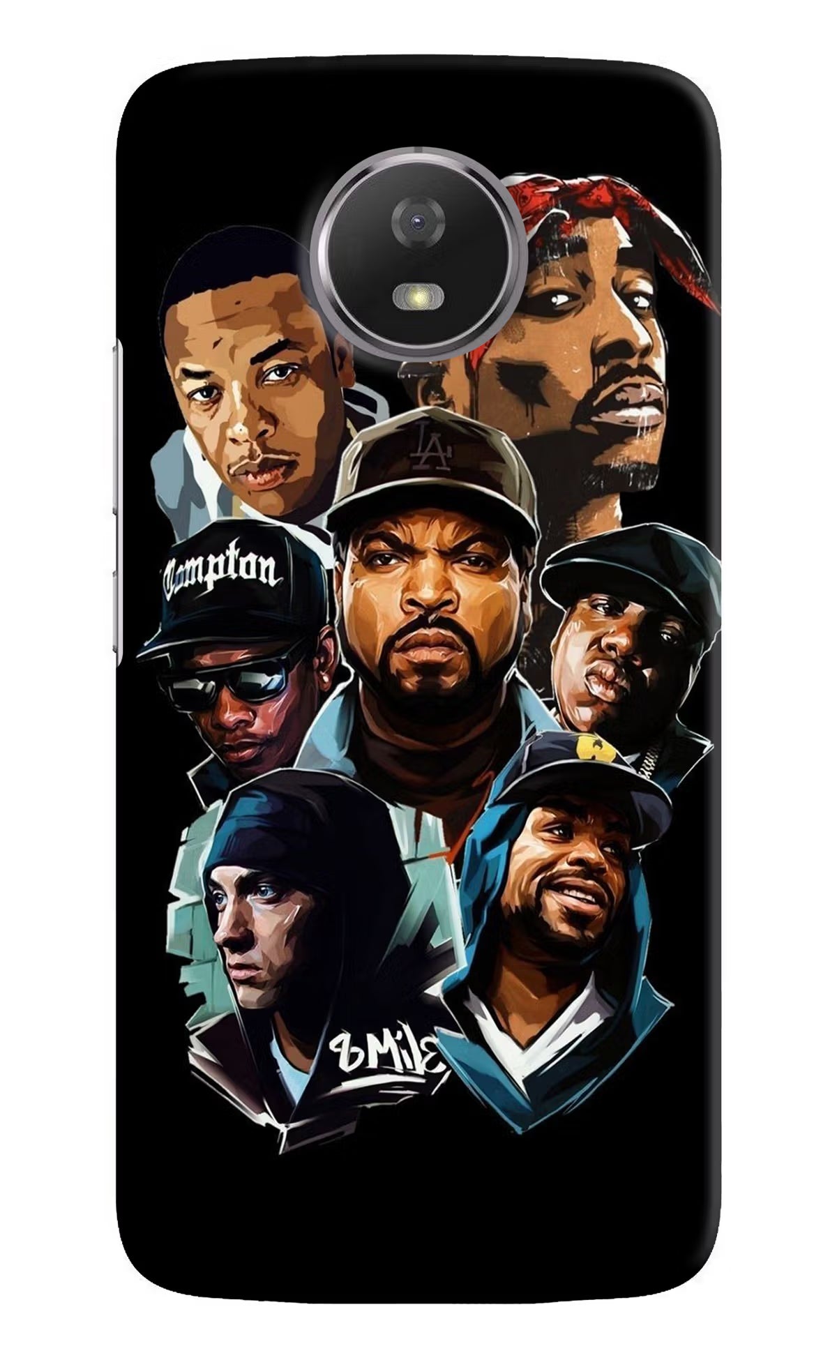 Rappers Moto G5S Hard Case Back Cover by Casekaro