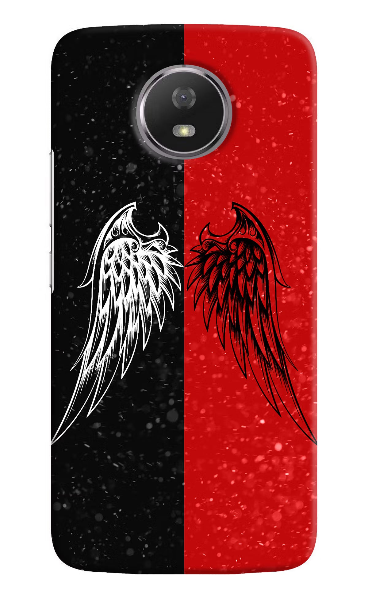 Wings Moto G5S Hard Case Back Cover by Casekaro