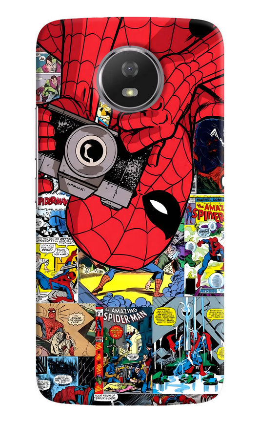 Spider Man Moto G5S Hard Case Back Cover by Casekaro