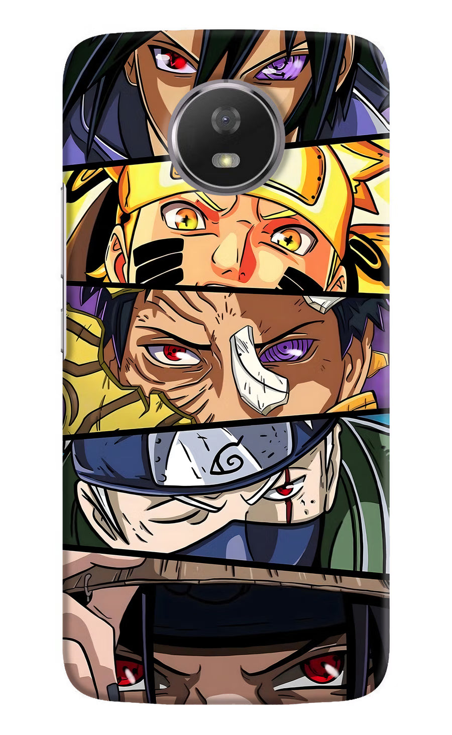 Naruto Character Moto G5S Back Cover, Hard case