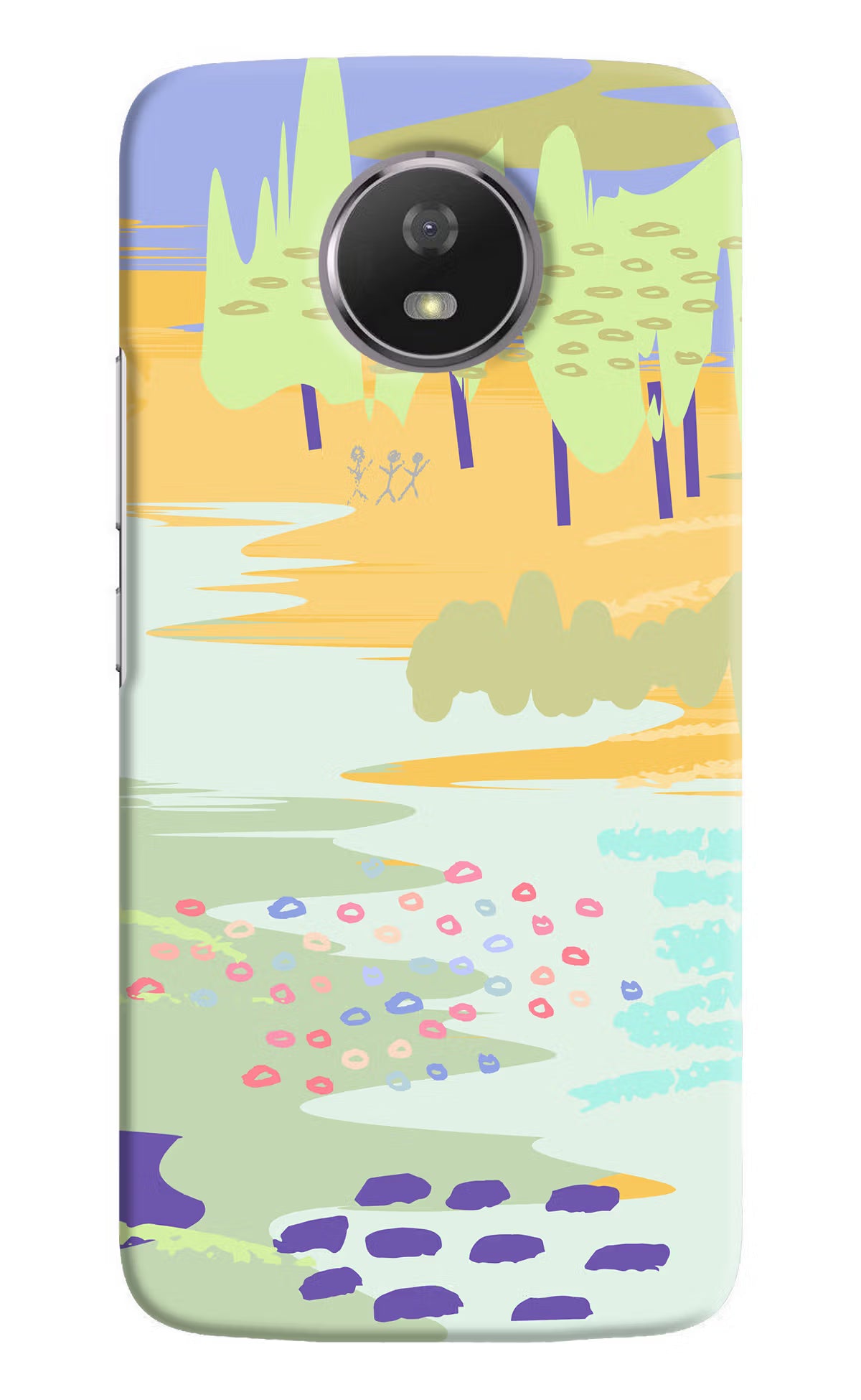 Scenery Moto G5S Hard Case Back Cover by Casekaro