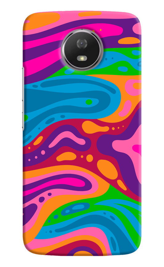 Trippy Pattern Moto G5S Hard Case Back Cover by Casekaro