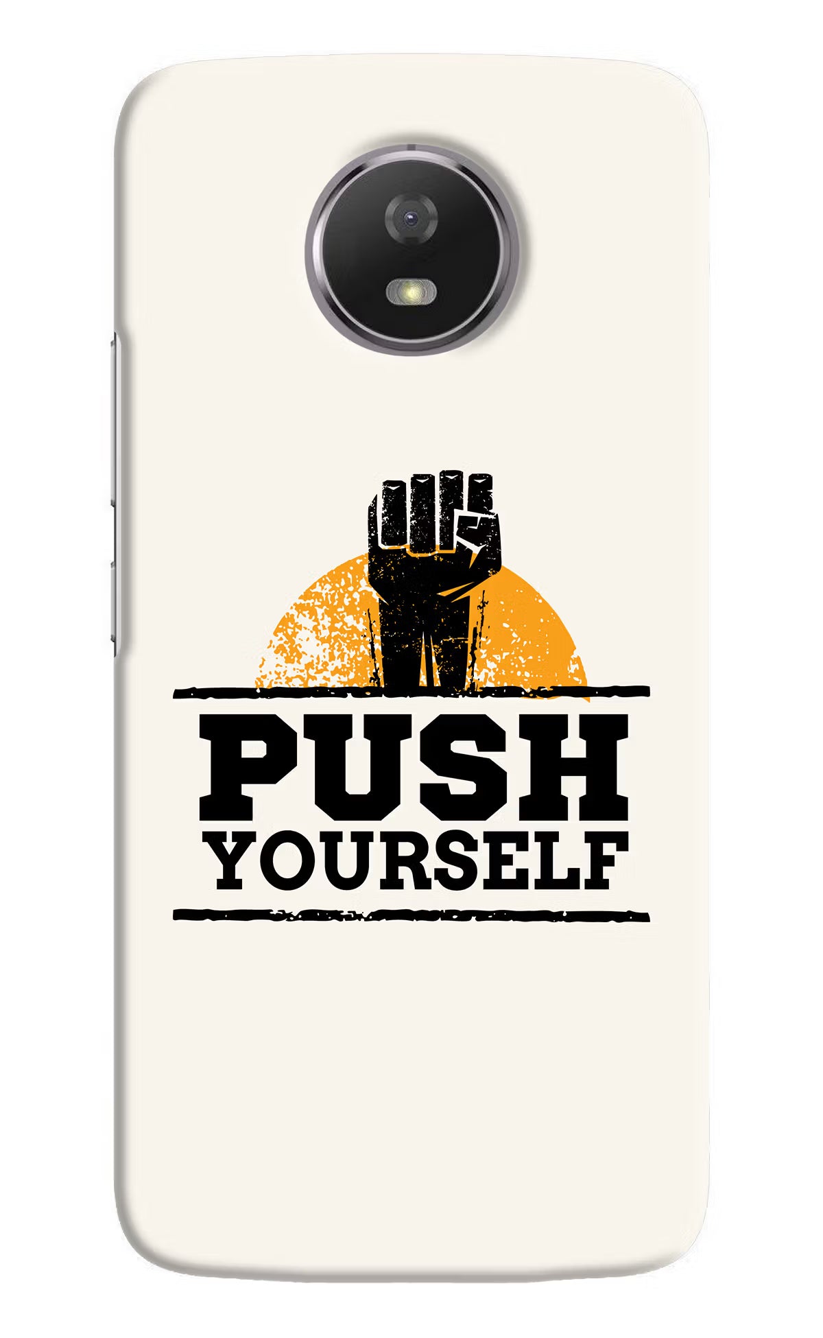 Push Yourself Moto G5S Hard Case Back Cover by Casekaro