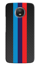 BMW Stripes Pattern Moto G5S Hard Case Back Cover by Casekaro