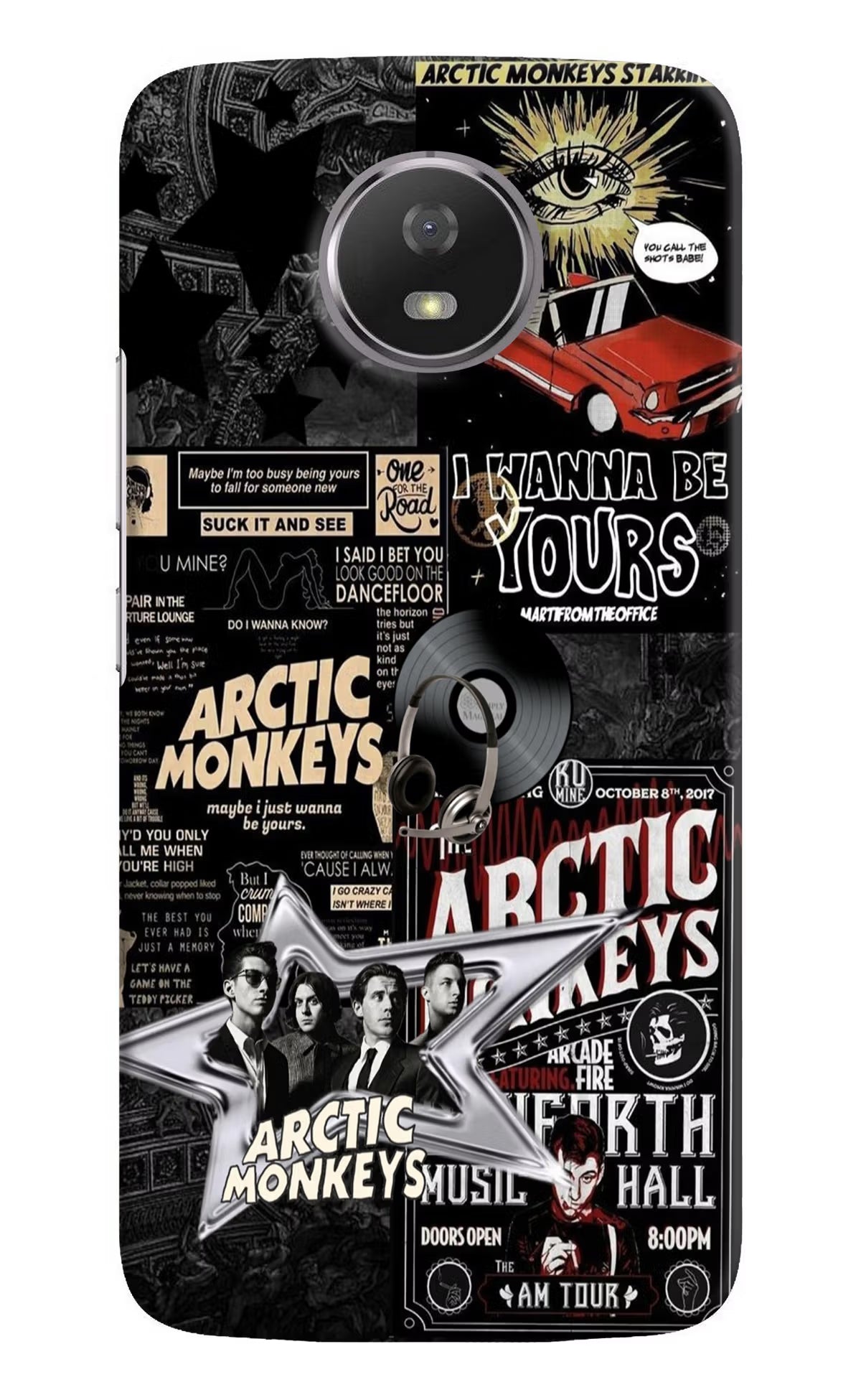 Arctic Monkeys Moto G5S Hard Case Back Cover by Casekaro