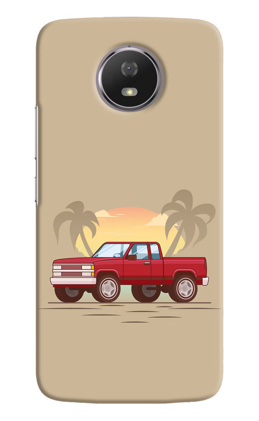 Desert Classic Drive Moto G5S Back Cover, Hard case