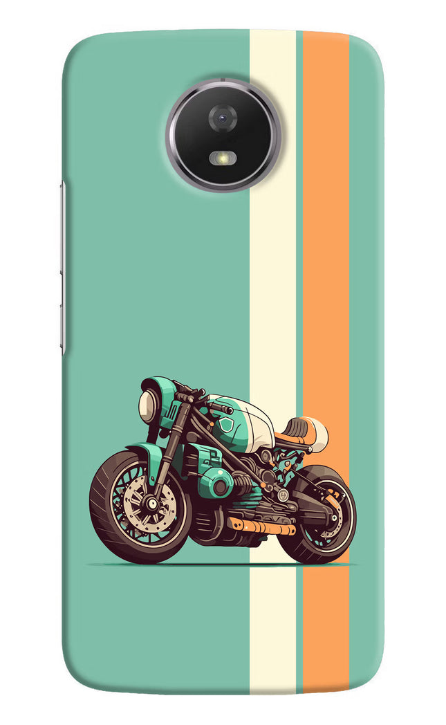 Striped Moto Drift Moto G5S Hard Case Back Cover by Casekaro
