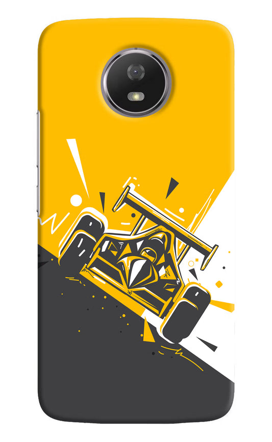 Track King Moto G5S Hard Case Back Cover by Casekaro