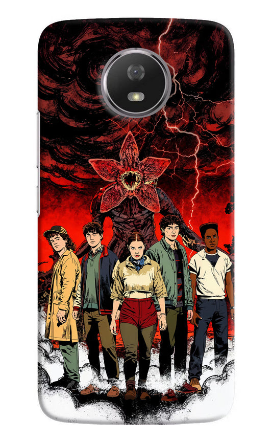 Ordinary Things Characters Moto G5S Hard Case Back Cover by Casekaro