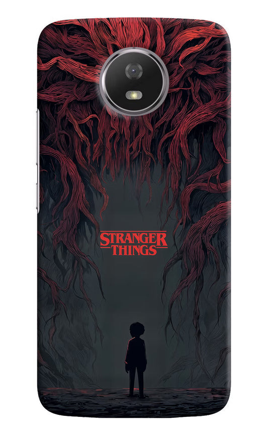 Ordinary Things Dark Side Moto G5S Hard Case Back Cover by Casekaro