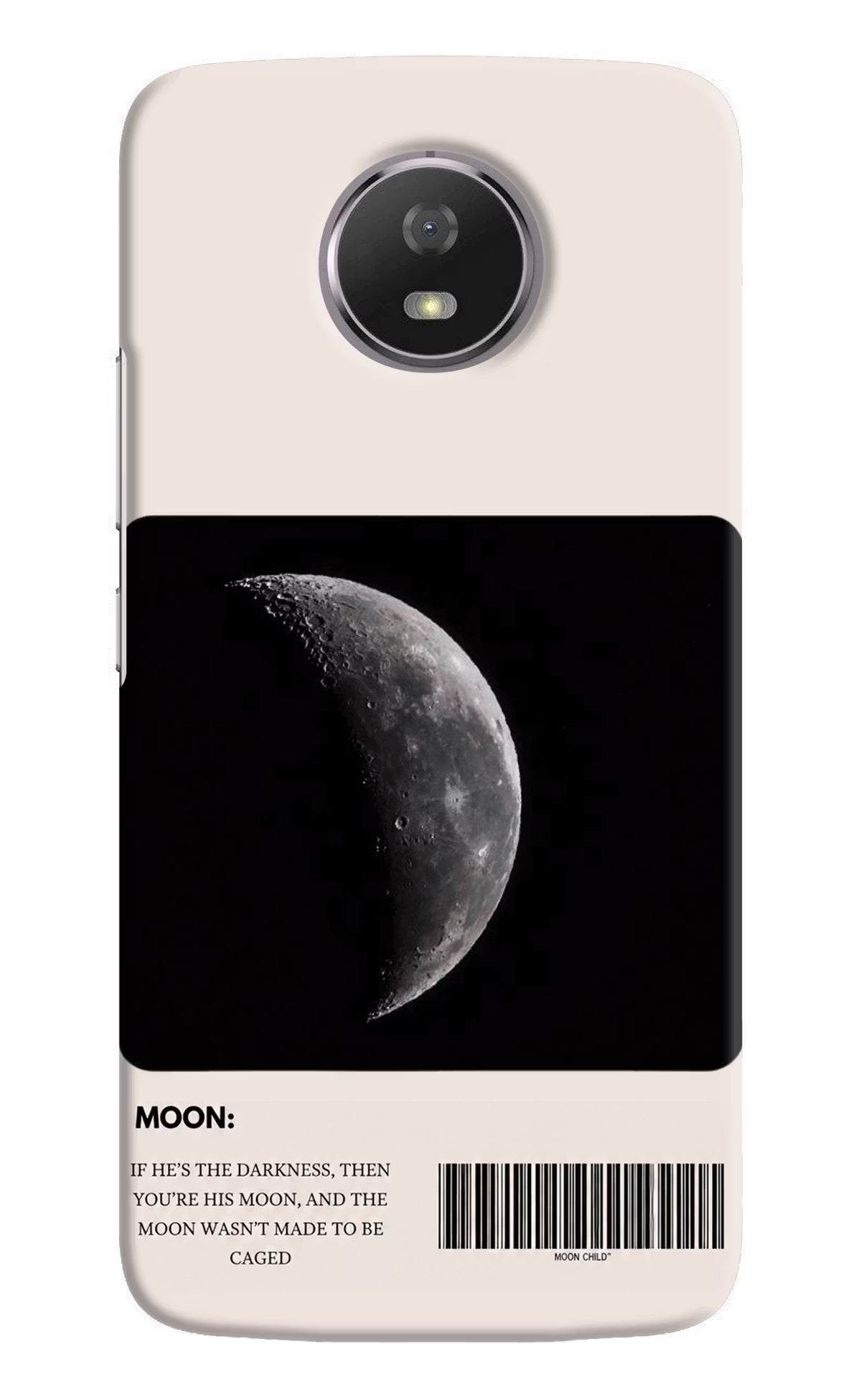 Moon Phase Moto G5S Back Cover