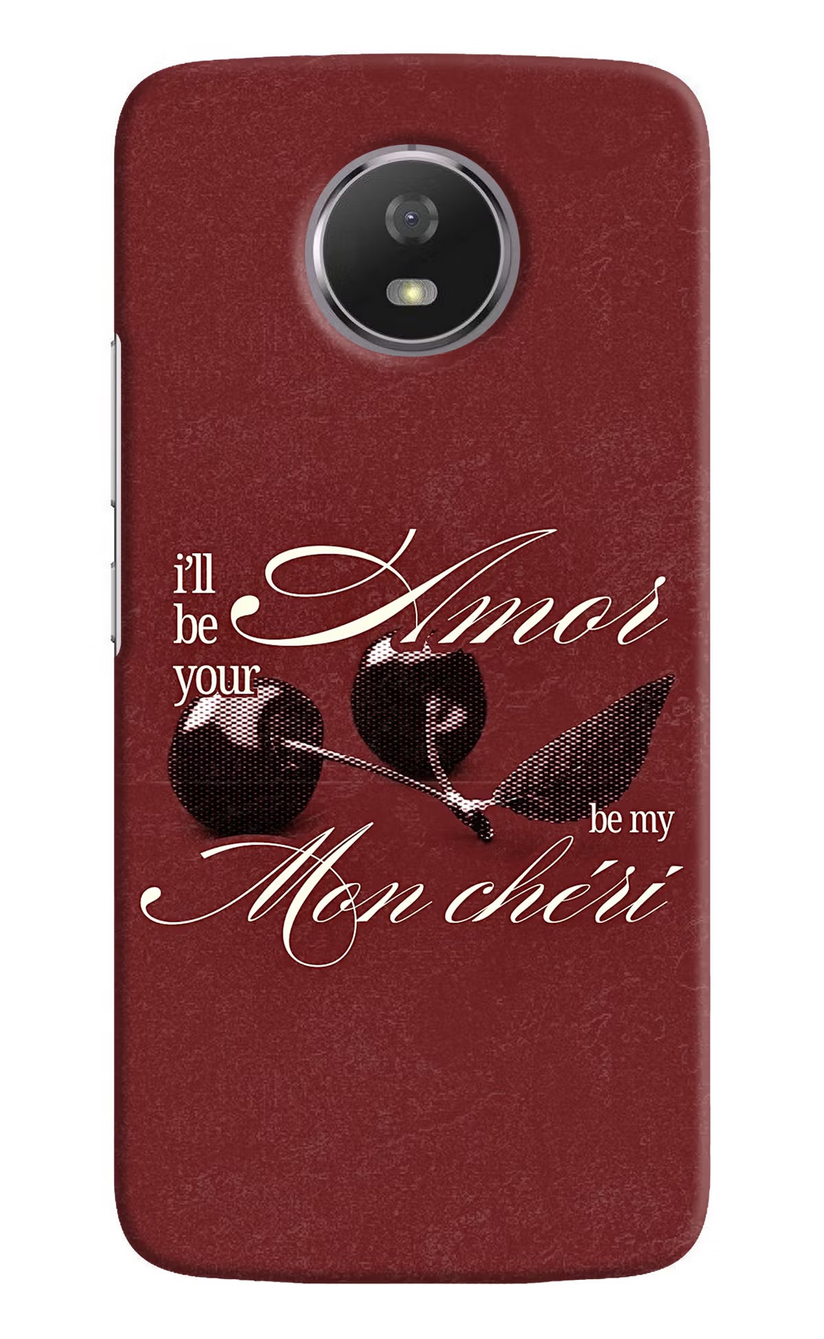 Velvet Cherry Moto G5S Back Cover