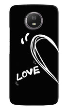 Love Line Moto G5S Hard Case Back Cover by Casekaro