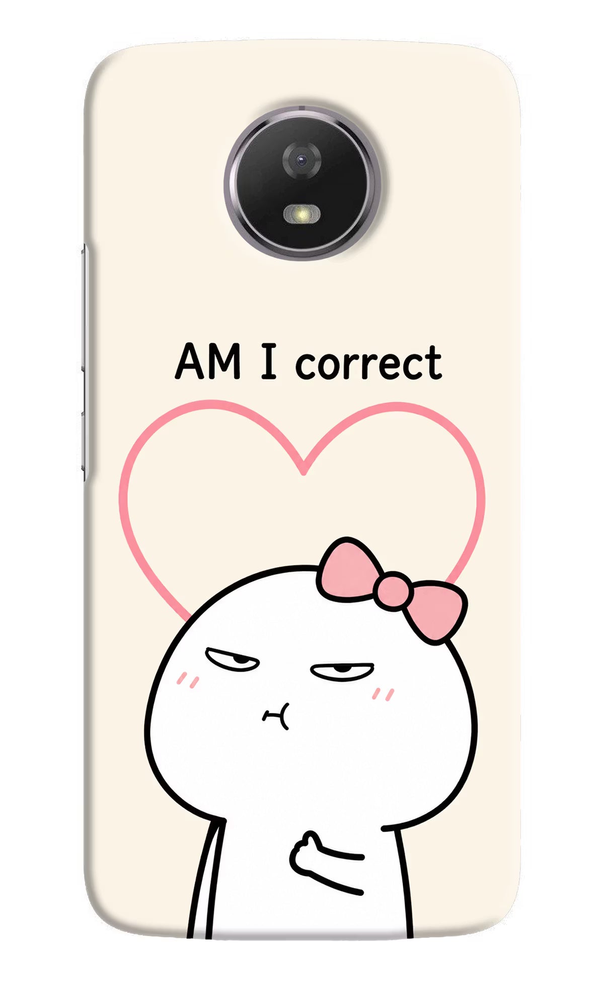 Always Right Moto G5S Back Cover