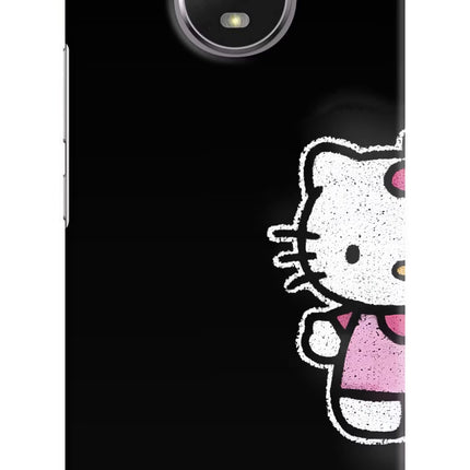 Kitty Charm Moto G5S Hard Case Back Cover by Casekaro