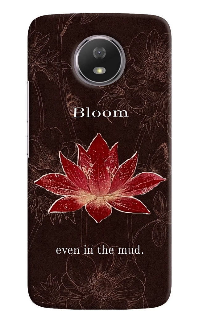Bloom Moto G5S Hard Case Back Cover by Casekaro