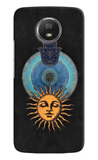 Divine Sun Moto G5S Hard Case Back Cover by Casekaro
