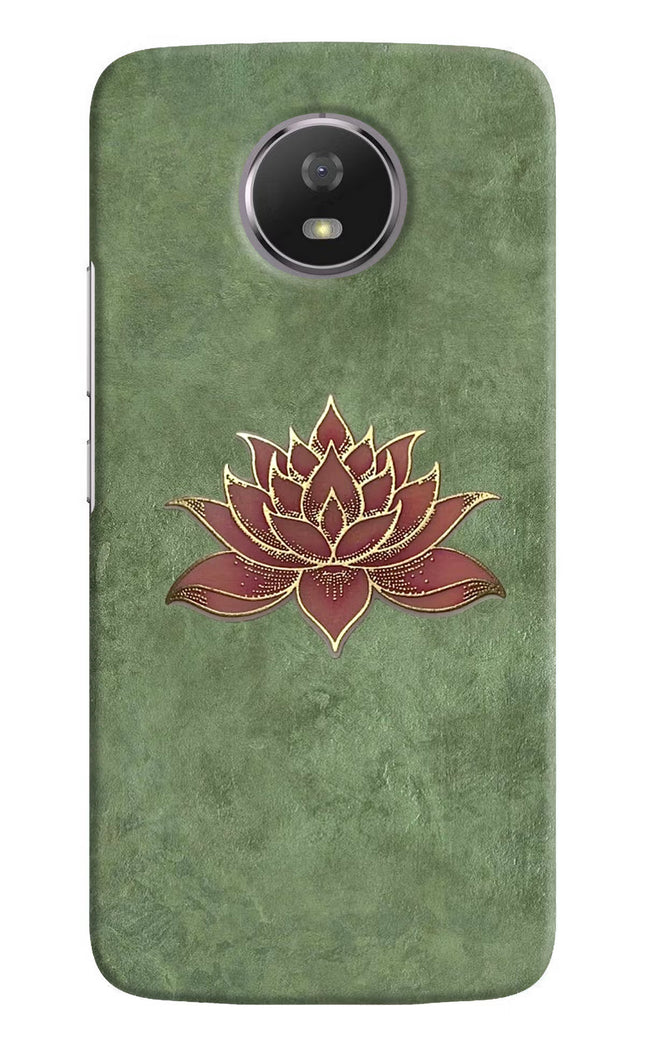 Lotus Grace Moto G5S Hard Case Back Cover by Casekaro