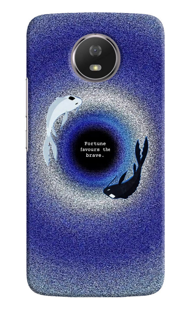 Dark Koi Moto G5S Hard Case Back Cover by Casekaro