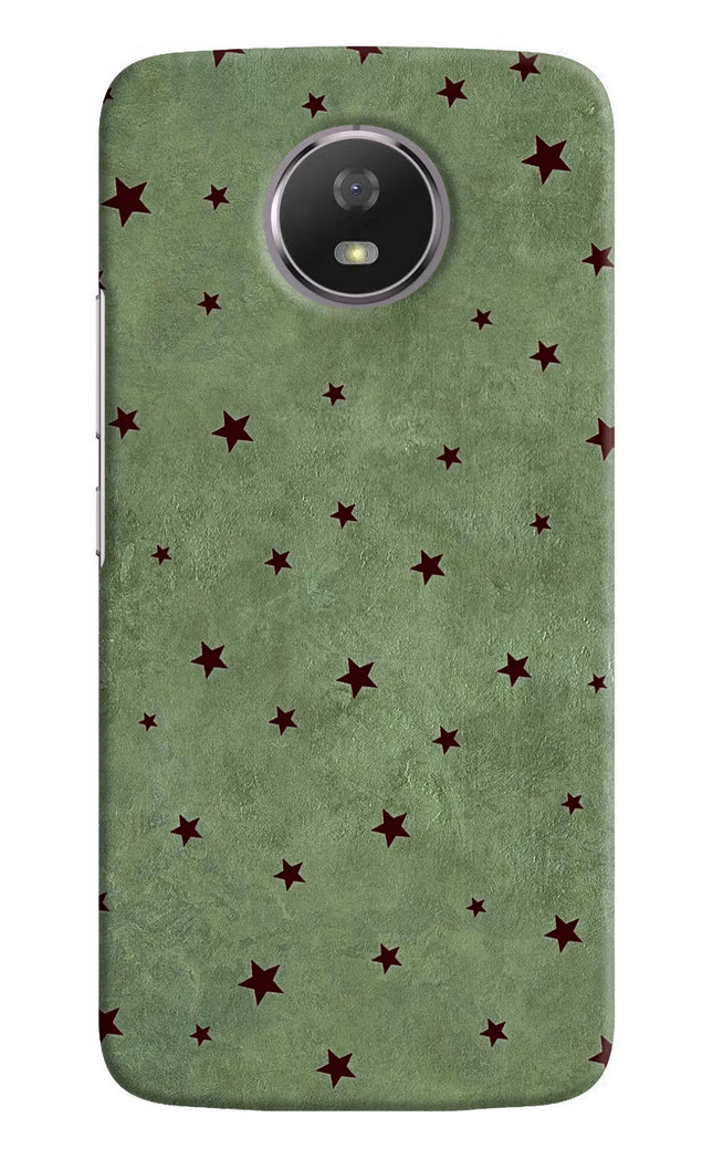 Green Stars Moto G5S Hard Case Back Cover by Casekaro