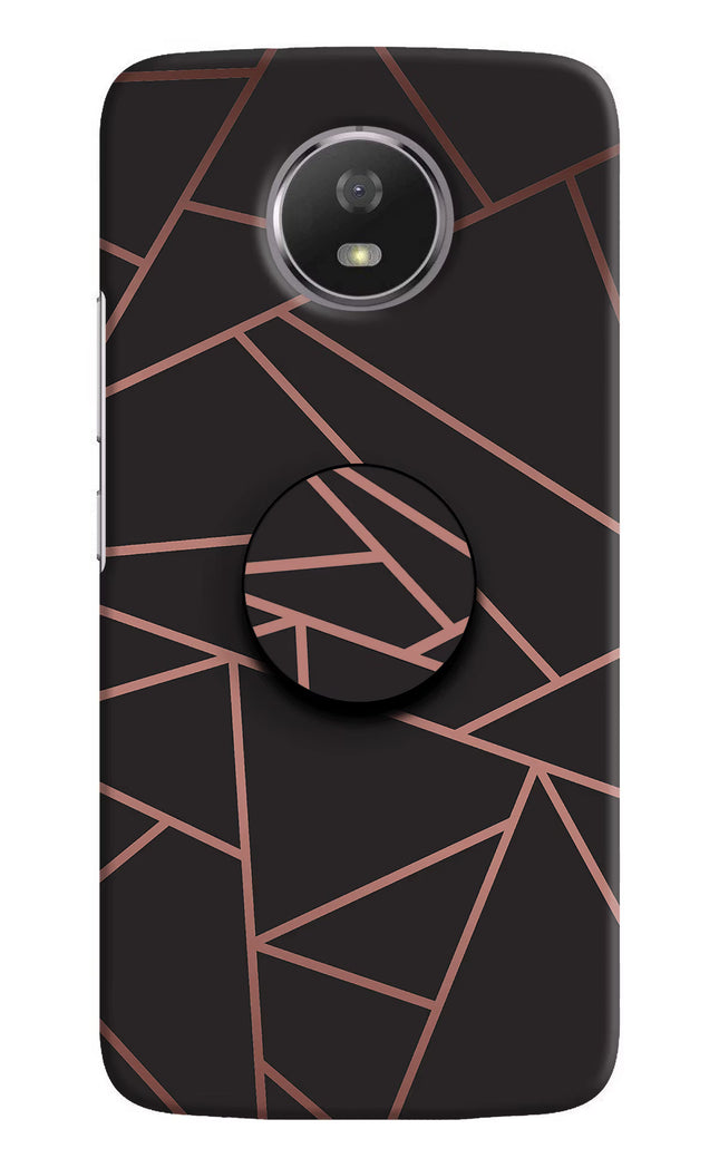 Geometric Pattern Moto G5S Pop Case by Casekaro