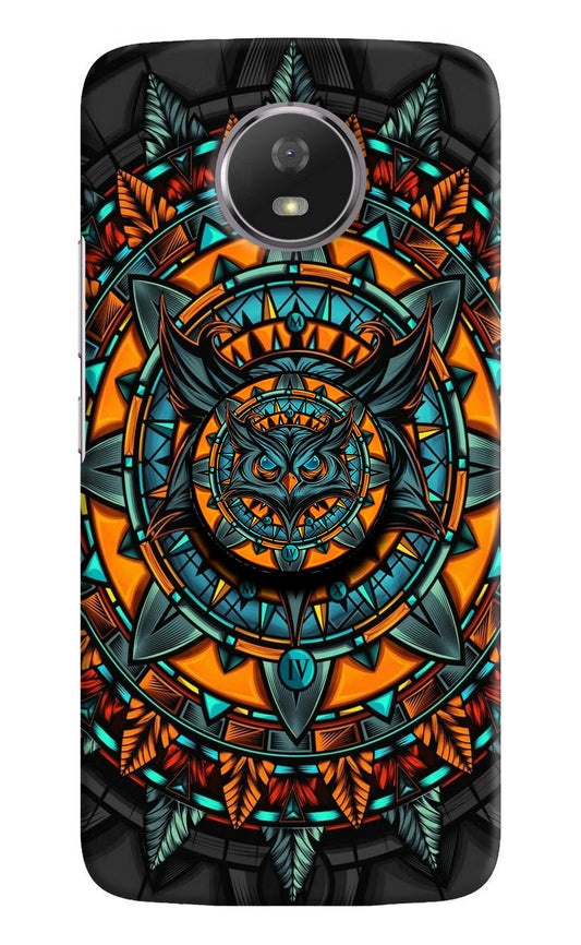 Angry Owl Moto G5S Pop Case by Casekaro
