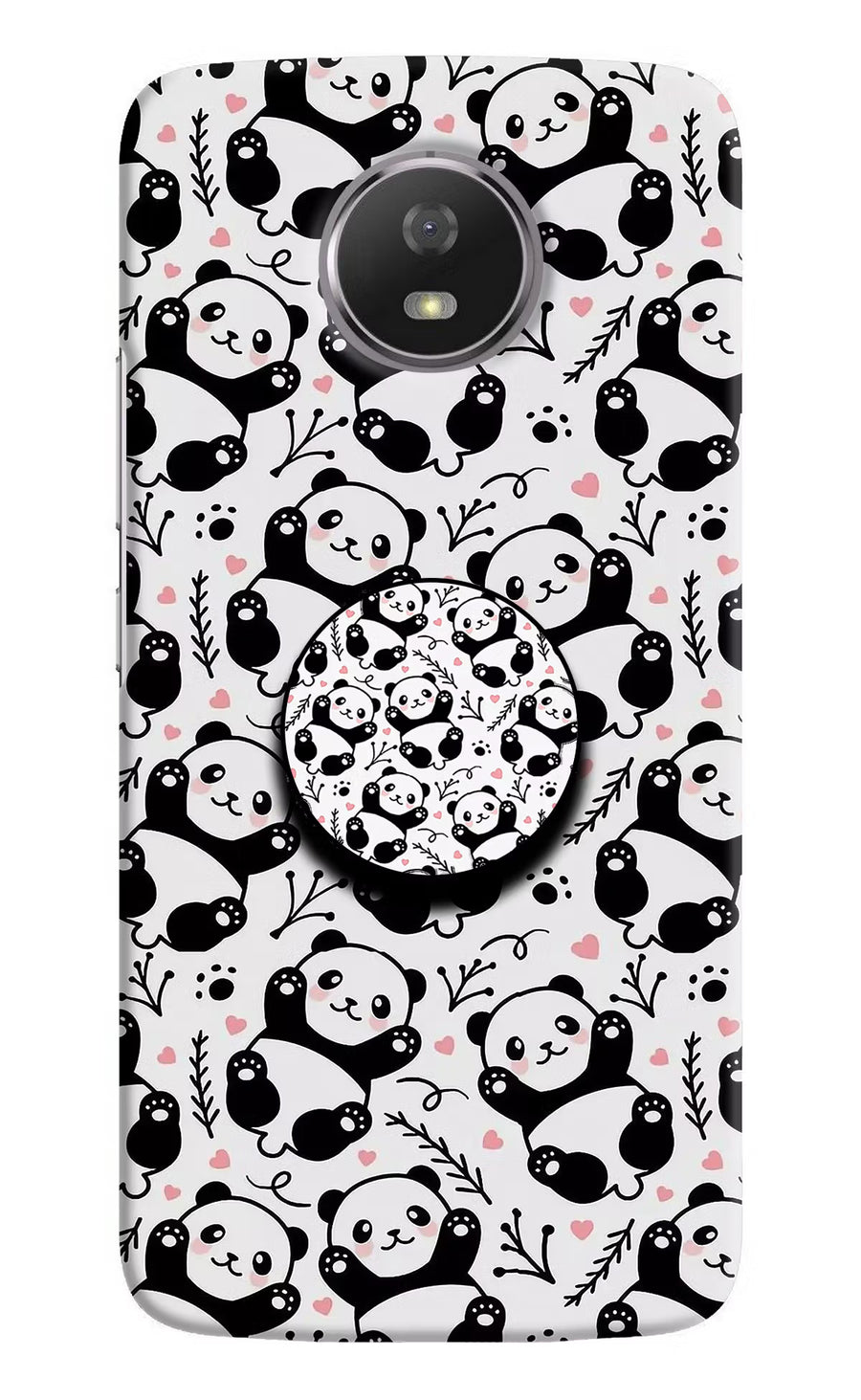 Cute Panda Moto G5S Pop Case, Hard case